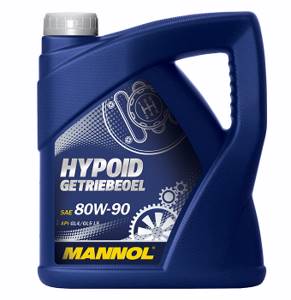 MANNOL HYPOID GETRIEBEOEL 80W90 GL-4/5 4л мин (гипоид. масло трансмиссионное)